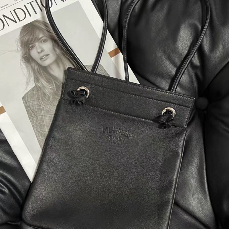 HERMES Aline Mini銀扣   99新配件塵袋-0
