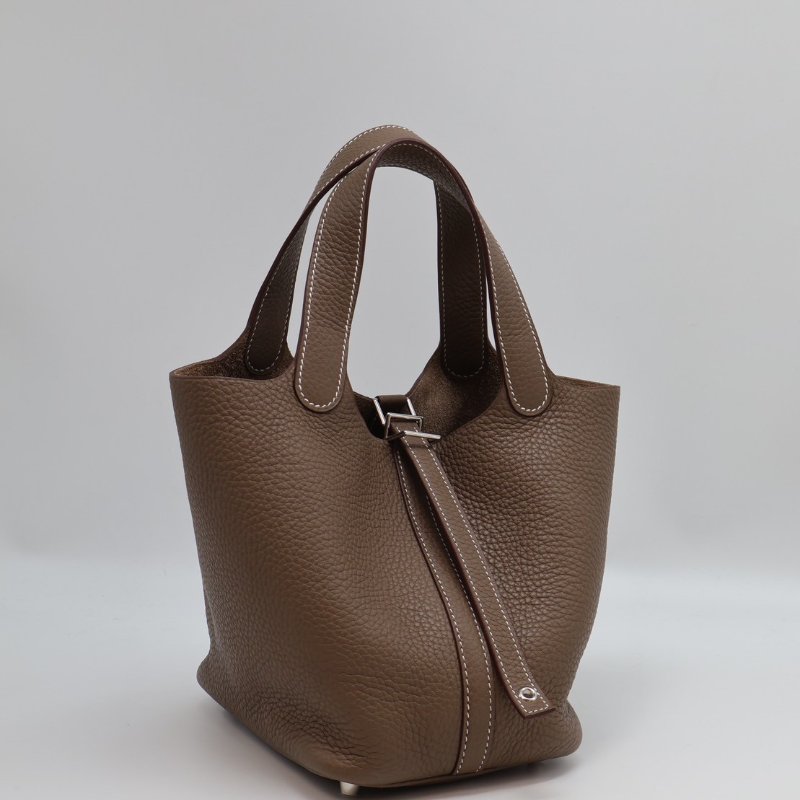 HERMES Picotin 18 - 灰銀 X-0