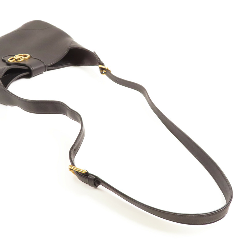 GUCCI 牛皮皮革2 Way Shoulder金扣手挽肩背兩用袋-8
