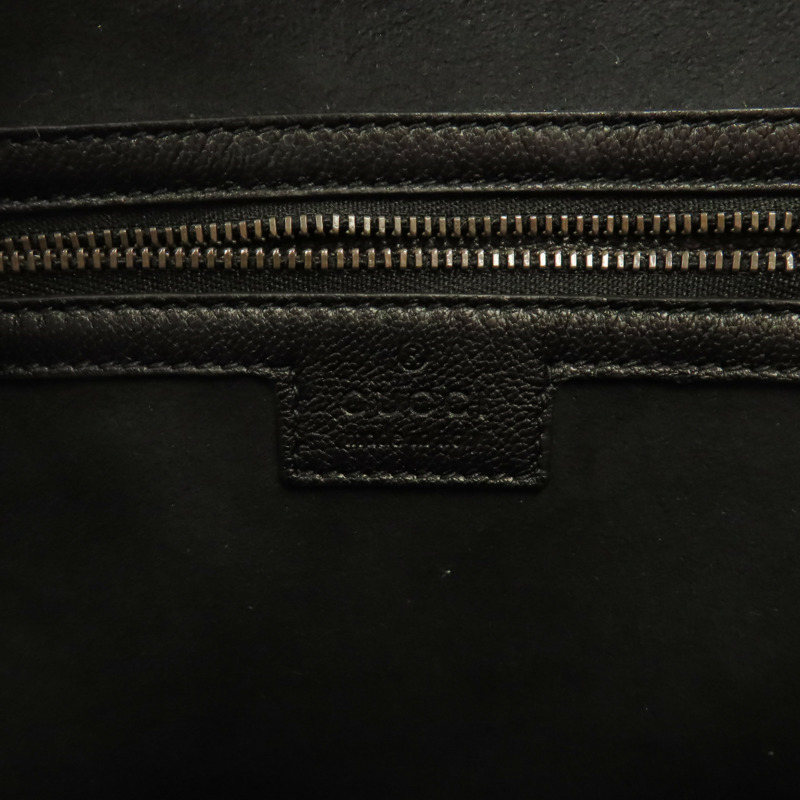 GUCCI 牛皮皮革2 Way Shoulder金扣手挽肩背兩用袋-11