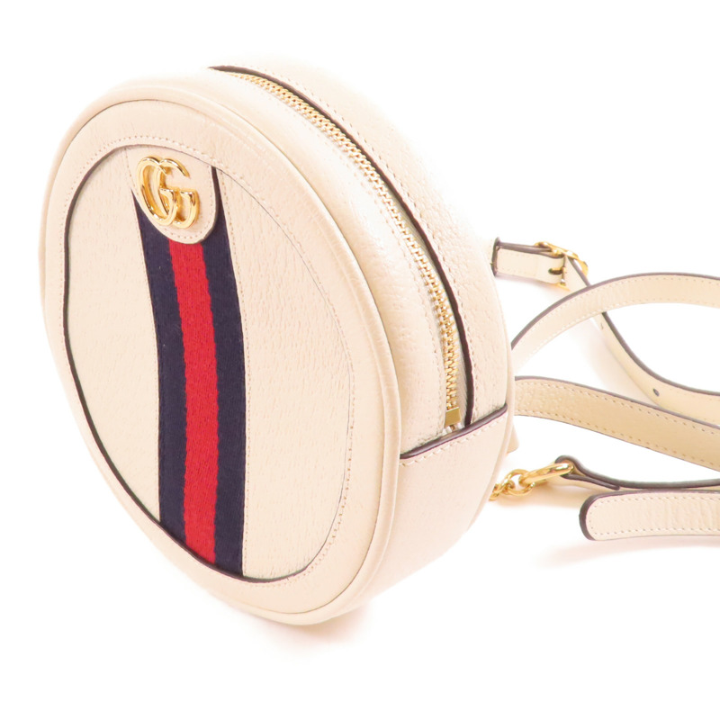 GUCCI 牛皮皮革Ophidia Mini Backpack金扣鏈帶背包-2