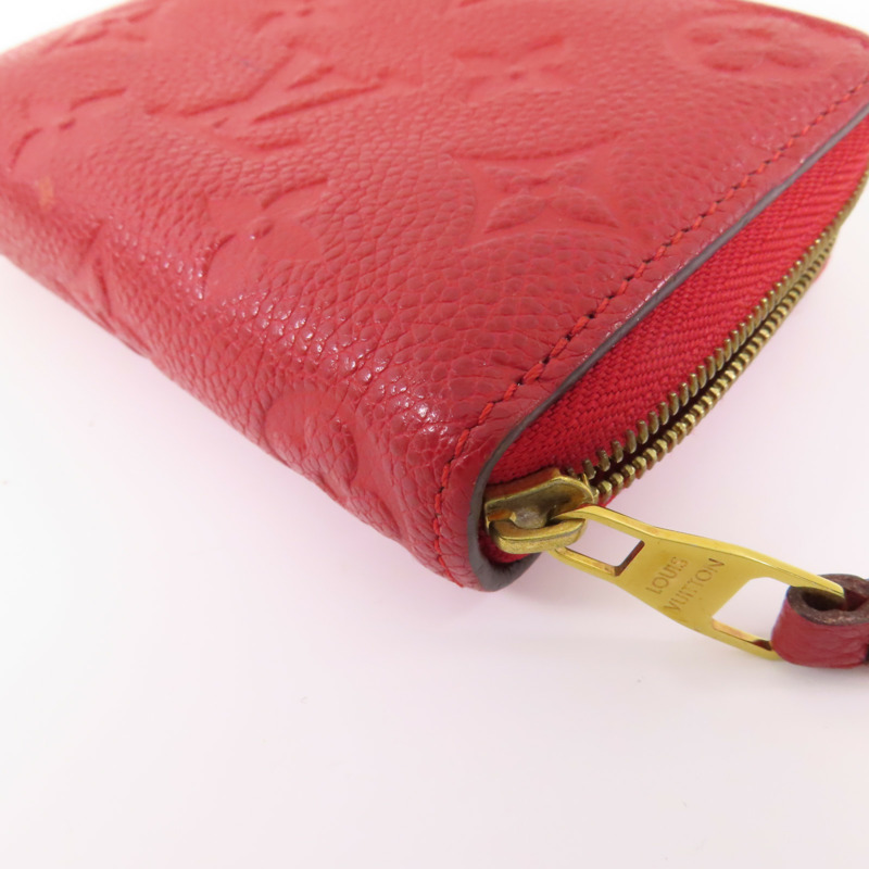 LOUIS VUITTON Monogram Empreinte Zippy Coin Purse金扣零錢包-8