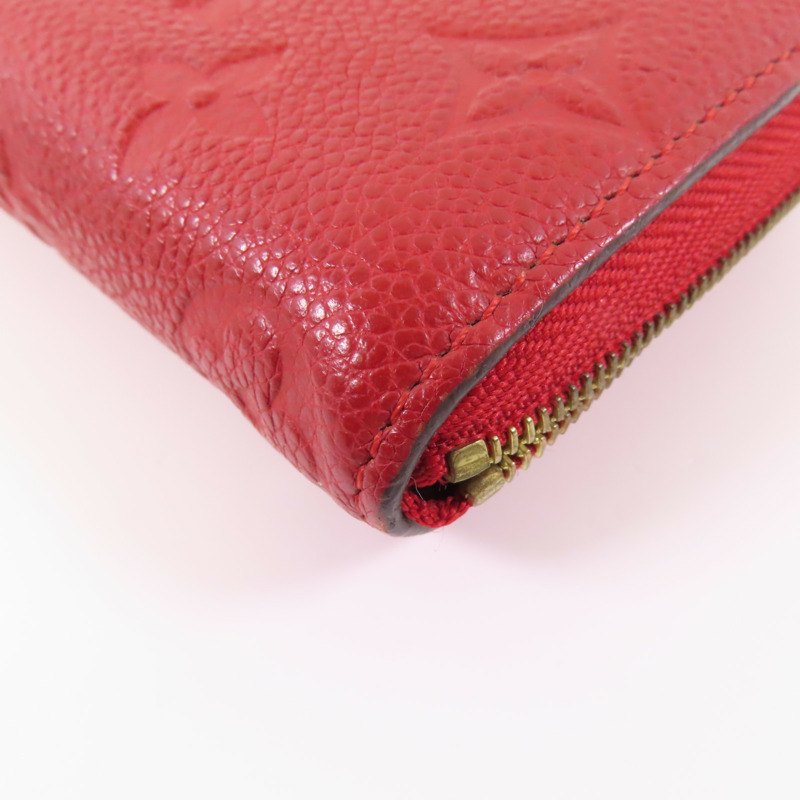 LOUIS VUITTON Monogram Empreinte Zippy Coin Purse金扣零錢包-10