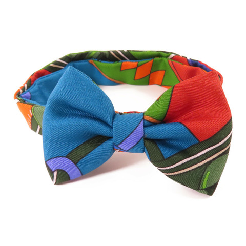 HERMES 絲質Bow Tie領結