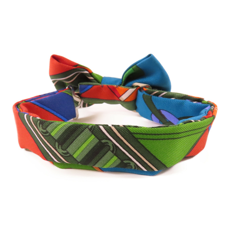 HERMES 絲質Bow Tie領結-1