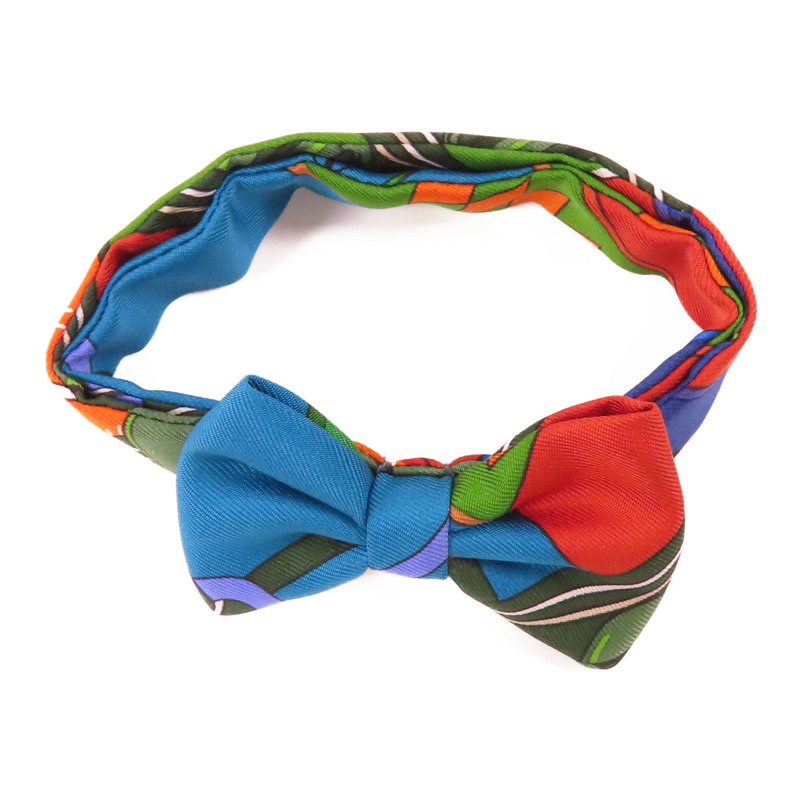 HERMES 絲質Bow Tie領結-4