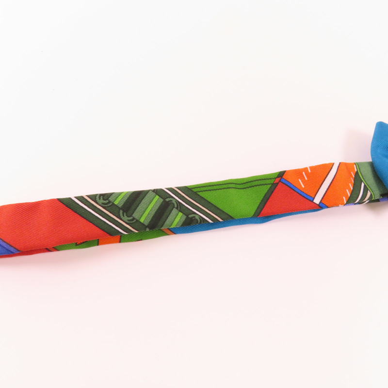 HERMES 絲質Bow Tie領結-7