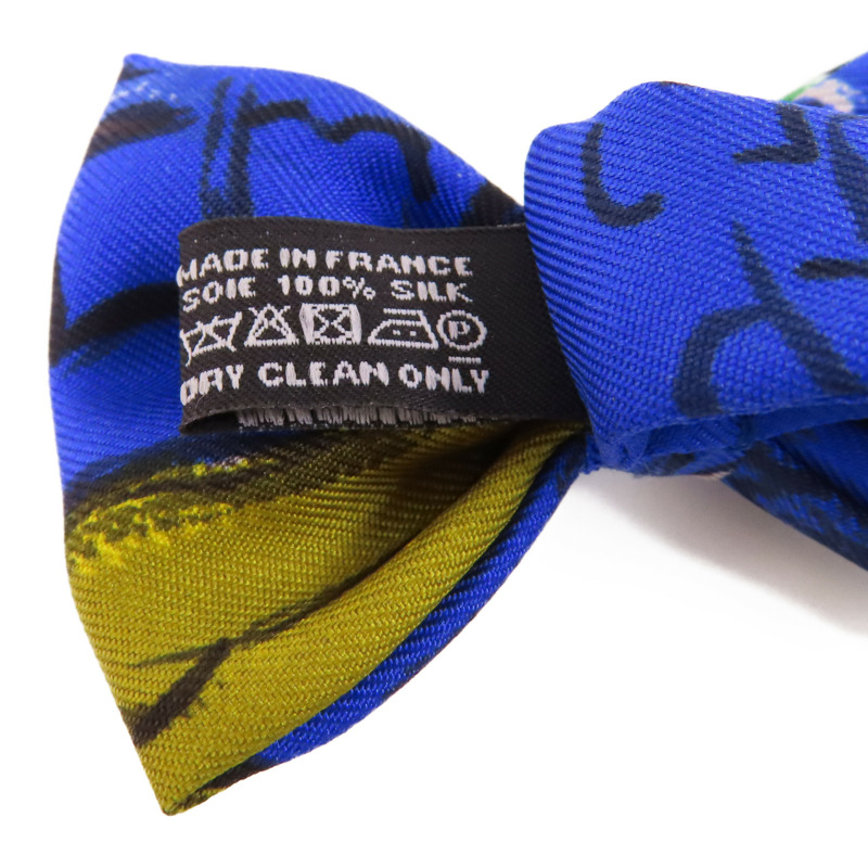HERMES 絲質Bow Tie領結-9