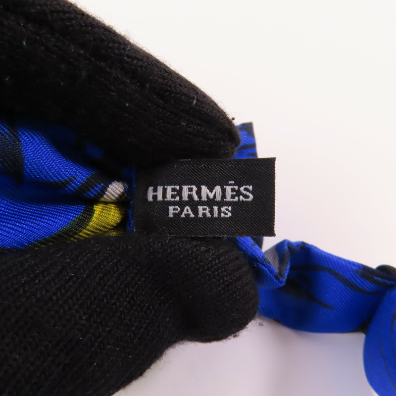 HERMES 絲質Bow Tie領結-10