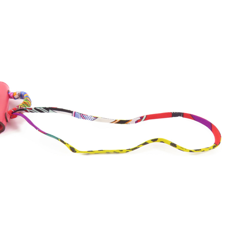 HERMES Tadelakt皮革Kelly Bag Charm金扣掛飾Rose Azalee-4