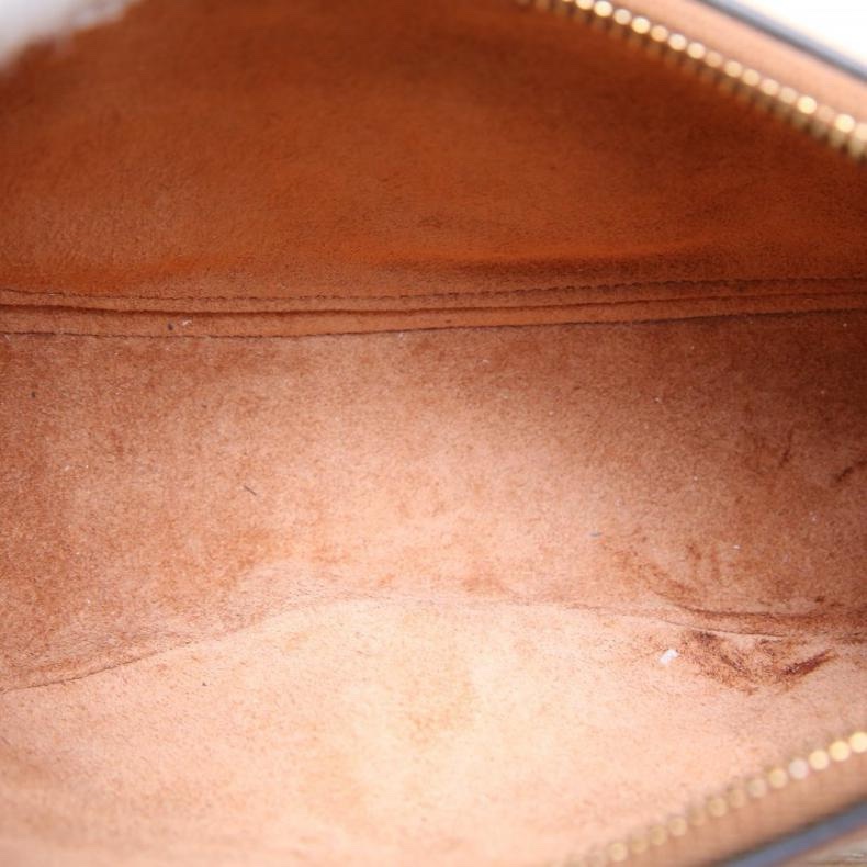 CELINE(思琳) AVA 豌豆包 腋下包 中號 棕色  金扣-4