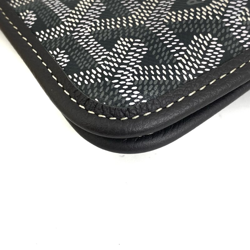 △Goyard 高雅德 Plume Gray Coated Canvas Cross-body Bag 灰色塗層帆布斜背袋 -257007532-10