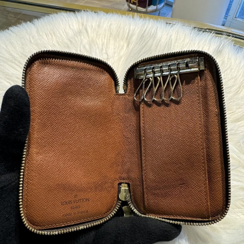 Louis Vuitton Monogram 老花 拉鍊鑰匙包-2