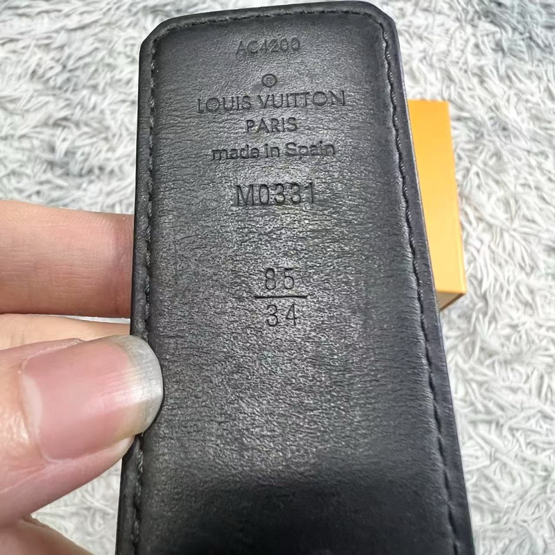LV Louis Vuitton 路易威登 皮帶 拼色皮帶-4