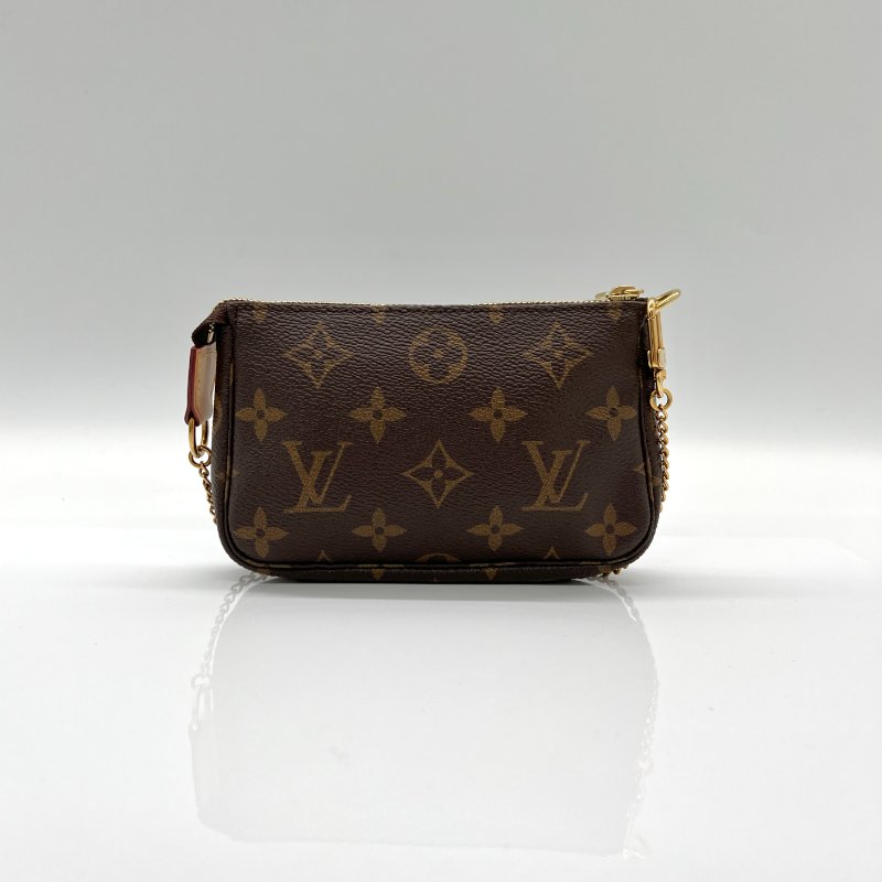 【寄賣】Louis Vuitton M58009 Mini Pochette Accessoires 迷你老花麻將包-0