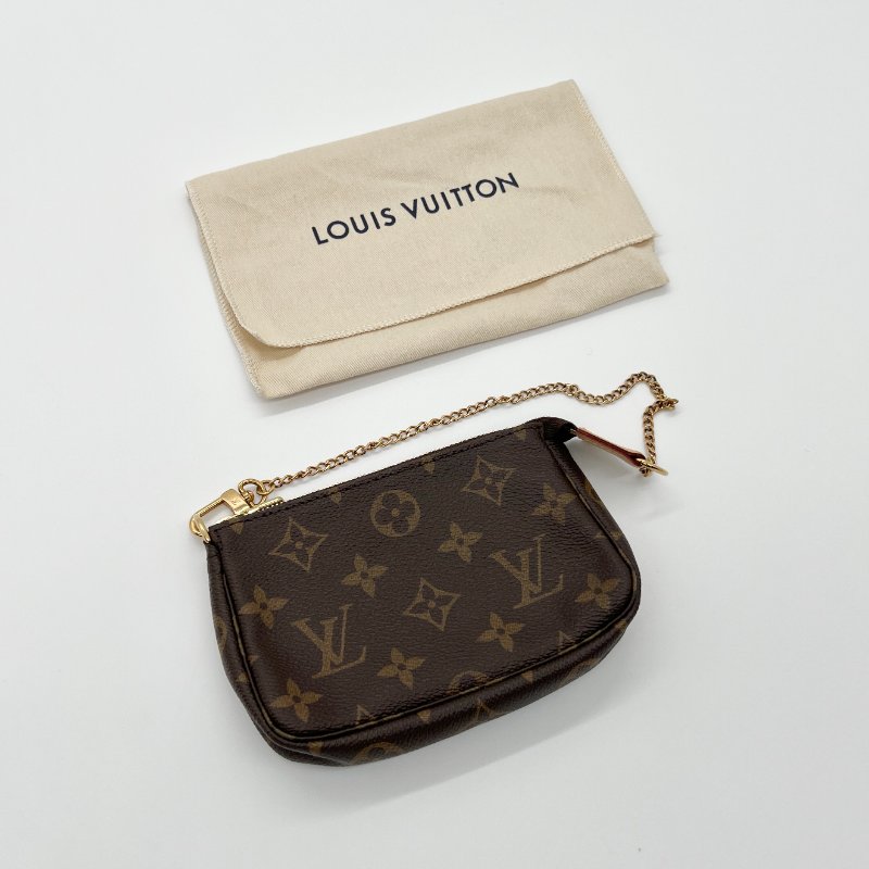 【寄賣】Louis Vuitton M58009 Mini Pochette Accessoires 迷你老花麻將包-8