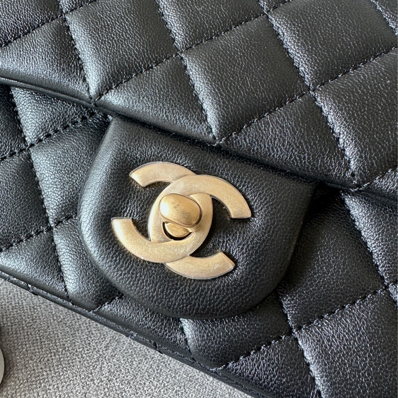 Chanel mini CF20 金球 新款 台灣購證-8