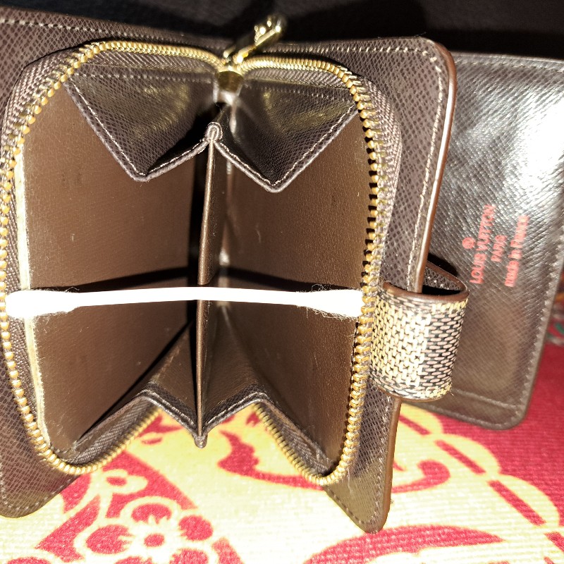 近新極美/日本進口/LV双折層中夾+拉鏈零錢袋-23