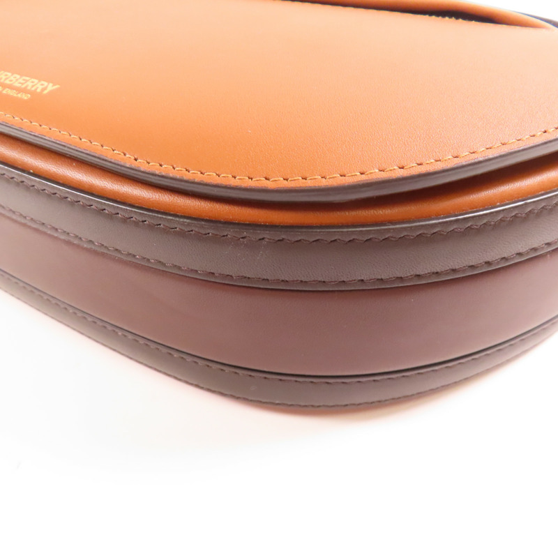 BURBERRY 牛皮皮革Olympia Bag金扣肩背袋-6