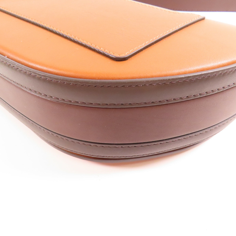 BURBERRY 牛皮皮革Olympia Bag金扣肩背袋-8