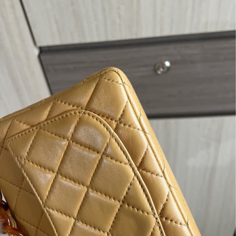 Chanel 香奈兒 中古 玳瑁 方胖子 Vintage Mini square-6