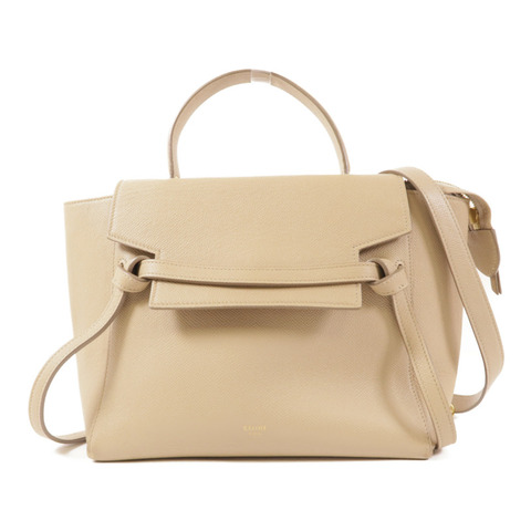 CELINE 牛皮皮革Belt Bag Micro金扣手挽肩背兩用袋