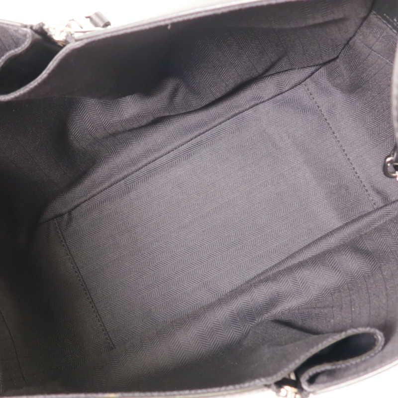 LOEWE 牛皮皮革Hammock銀扣手挽肩背兩用袋-9