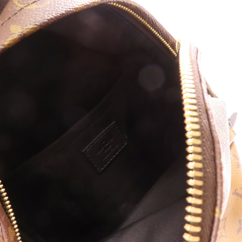 LOUIS VUITTON Monogram Palm Springs PM金扣背包-11