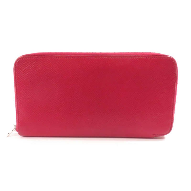 HERMES 【激減優惠】Epsom皮革Silk In銀扣長錢包-1