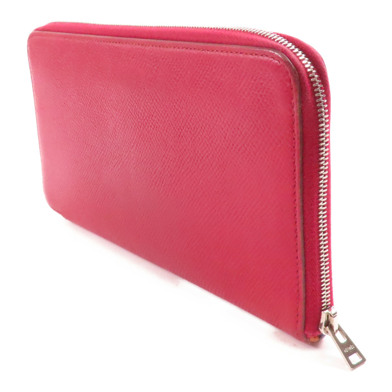 HERMES 【激減優惠】Epsom皮革Silk In銀扣長錢包-2