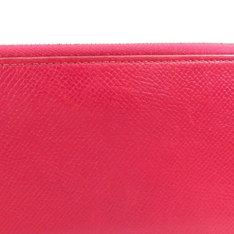 HERMES 【激減優惠】Epsom皮革Silk In銀扣長錢包-11