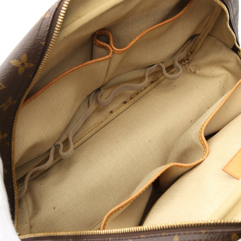 LOUIS VUITTON Deauville Bowling Vanity 手提包 M47270 Monogram 棕色 二手 女款-5