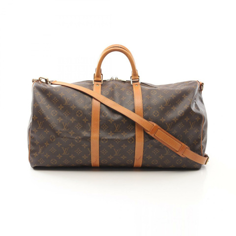 LOUIS VUITTON Keepall Bandouliere 55 手提旅行包行李箱 M41414 Monogram LV