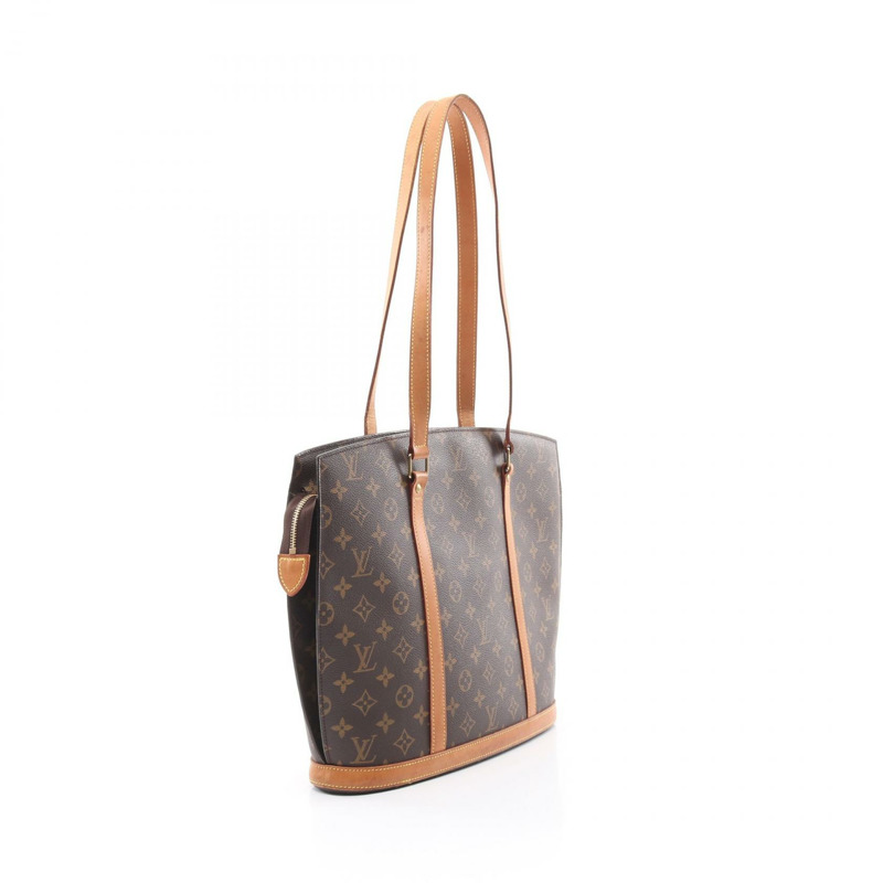 LOUIS VUITTON Babylon 單肩包 M51102 Monogram 帆布 棕色 二手 女款-1
