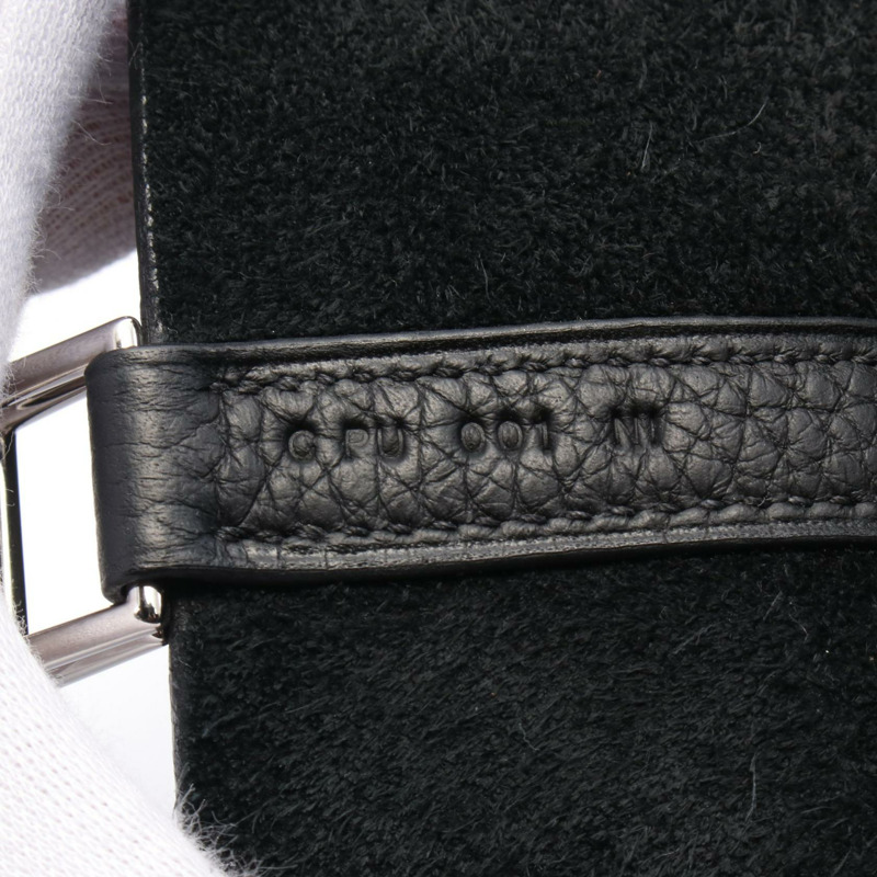 愛馬仕 Picotin Lock MM 手提包 C Taurillon Clemence 黑色 二手 SHW-4