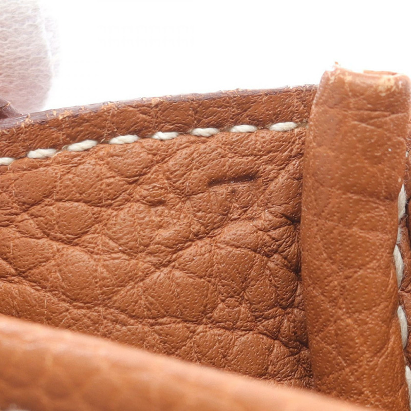 HERMES Victoria 信差單肩斜背包 I Taurillon Clemence 金 SHW-4