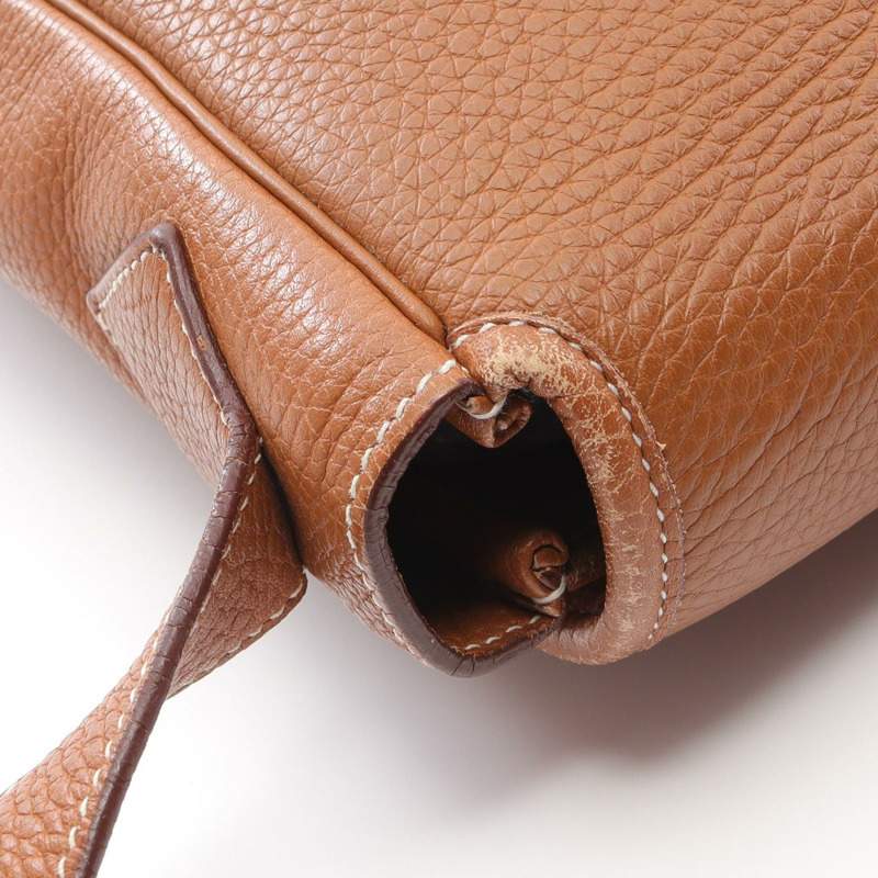 HERMES Victoria 信差單肩斜背包 I Taurillon Clemence 金 SHW-7