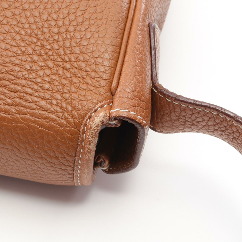 HERMES Victoria 信差單肩斜背包 I Taurillon Clemence 金 SHW-8