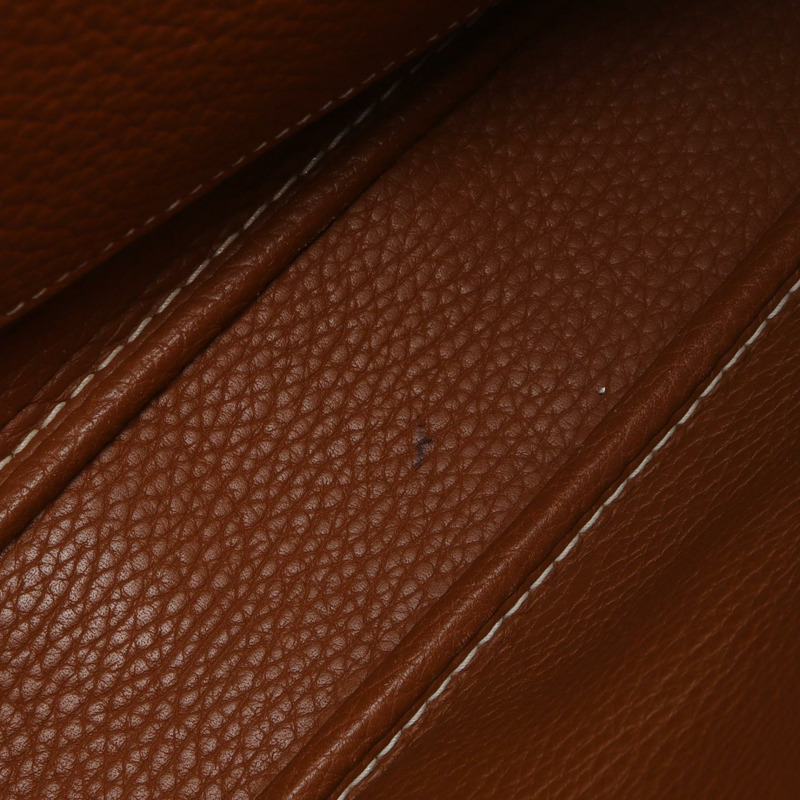 HERMES Victoria 信差單肩斜背包 I Taurillon Clemence 金 SHW-13