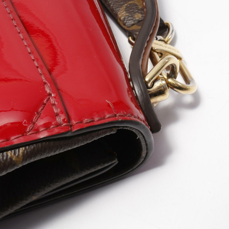 LOUIS VUITTON Cherry Wood BB 手提單肩斜背包 M52686 Vernis 猩紅色-7