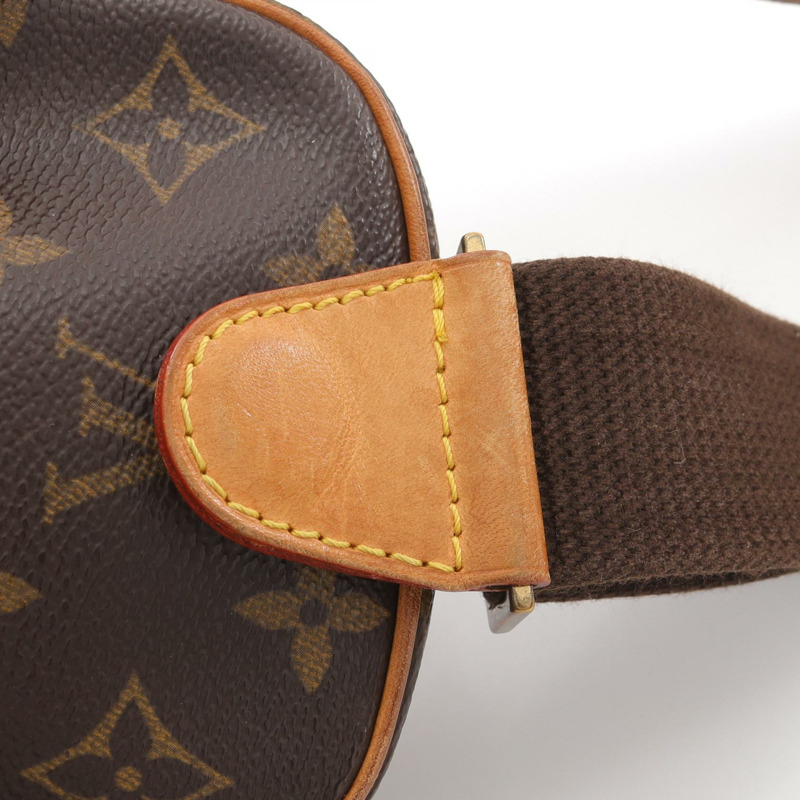 LOUIS VUITTON Pochette Gange 腰包 M51870 Monogram 皮革 棕色 LV-6