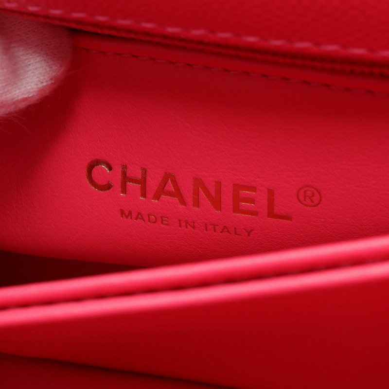 CHANEL Coco Handle Flap Matelasse 兩用手提單肩包 A92990 皮革粉紅 GHW-3