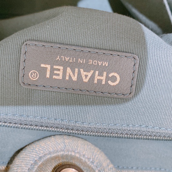 TK1664 Chanel 香奈兒23S Deauville 牛仔沙灘托特包Shopping Tote Denim-14