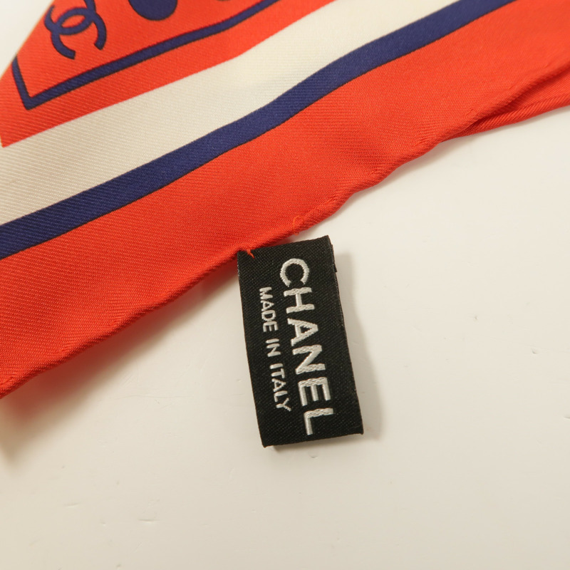 CHANEL 絲質Scarf絲巾-6