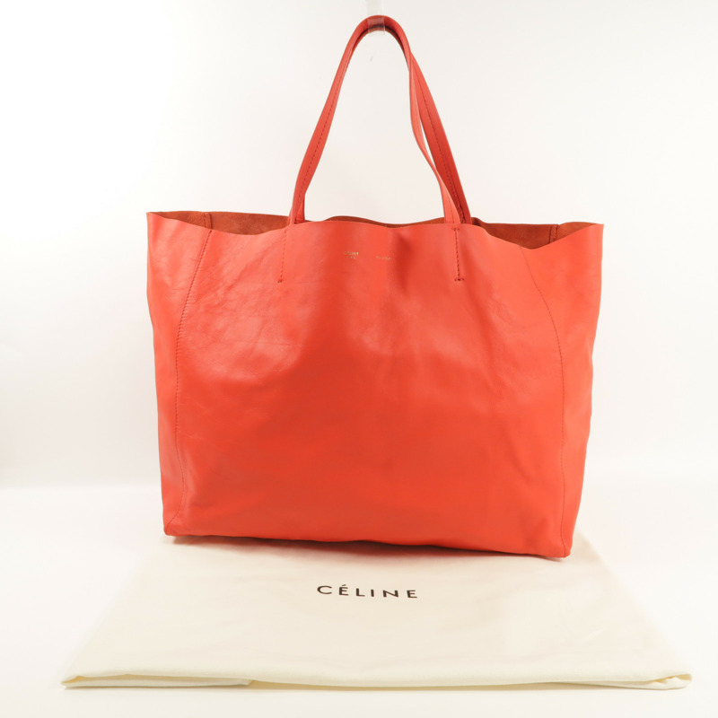 CELINE 羊皮皮革Shoulder Tote肩背袋-10