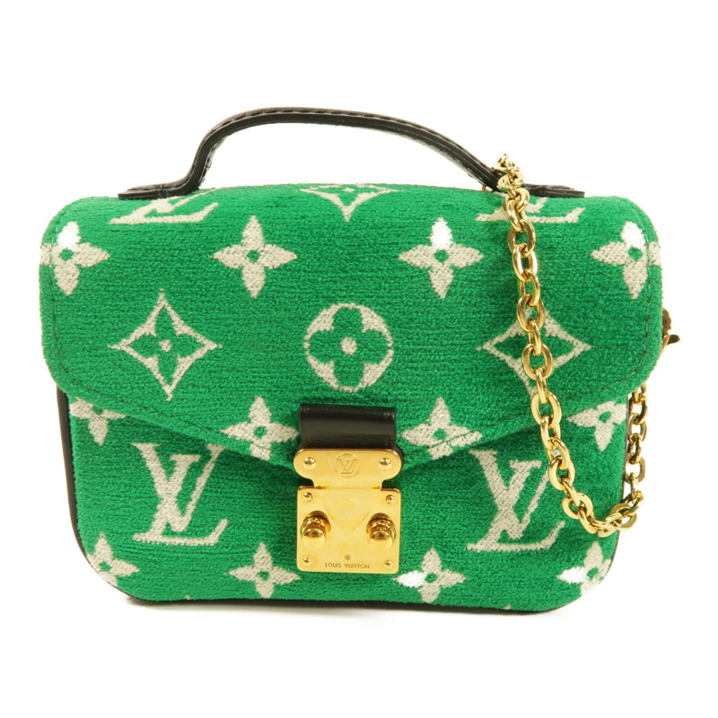 LOUIS VUITTON Monogram jacquard velvet Micro Metis手挽肩背兩用袋-0