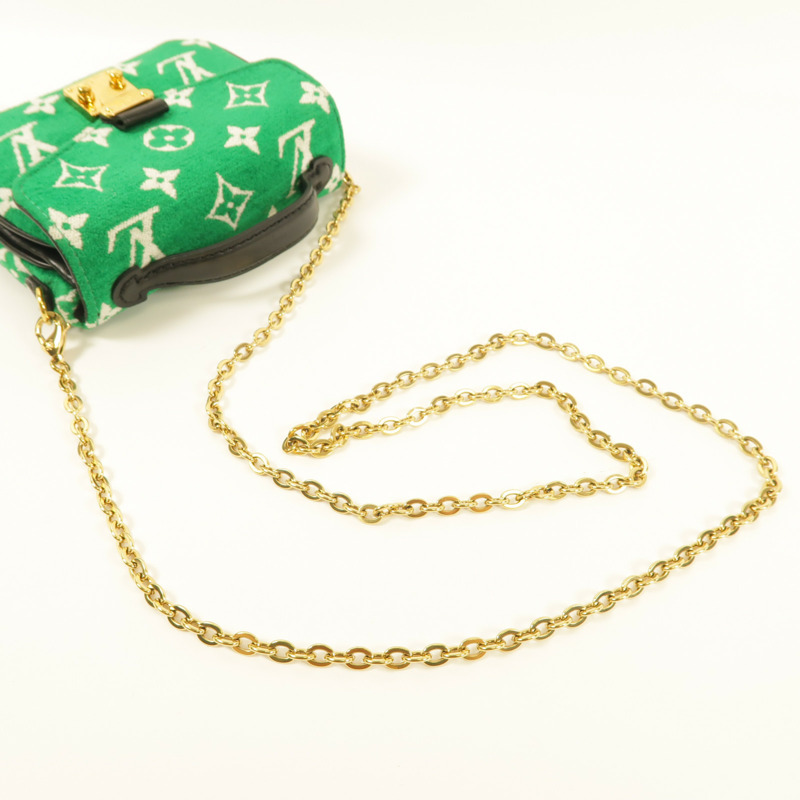 LOUIS VUITTON Monogram jacquard velvet Micro Metis手挽肩背兩用袋-8