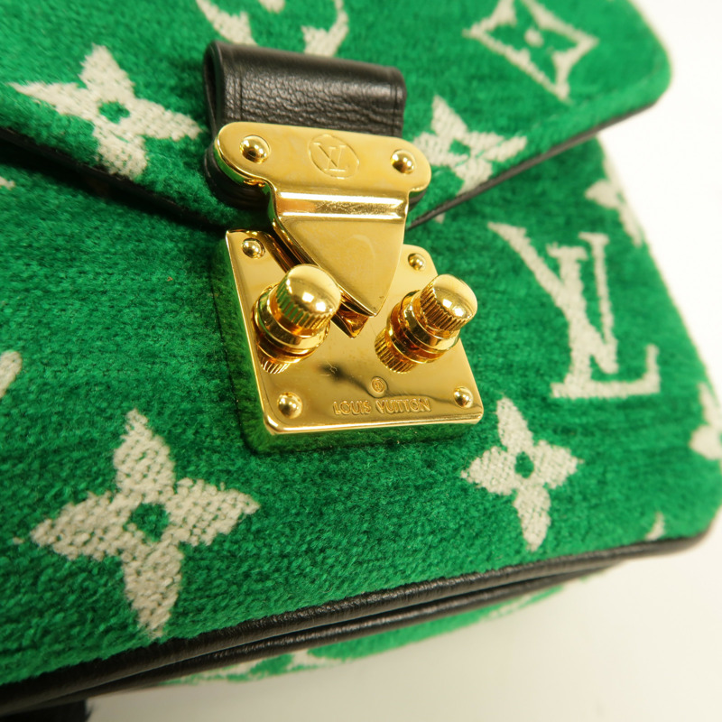 LOUIS VUITTON Monogram jacquard velvet Micro Metis手挽肩背兩用袋-9