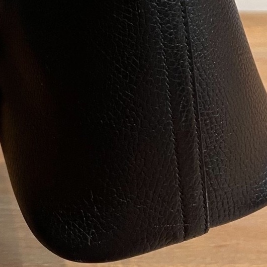 hermes 愛馬仕 bolide 35 黑金 手提包 肩背包 斜背包 側 背包保齡球包-16