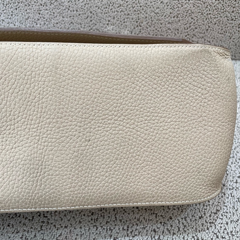 Hermes 愛馬仕 Jypsiere 31 風衣灰銀扣吉普賽單肩斜挎包 匡Q刻-7